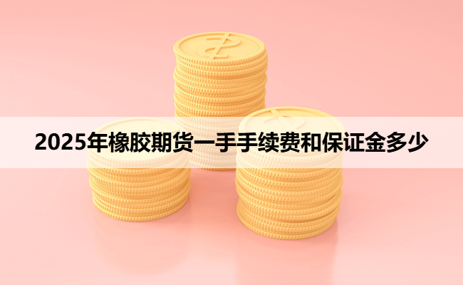2025年橡胶期货一手手续费和保证金多少