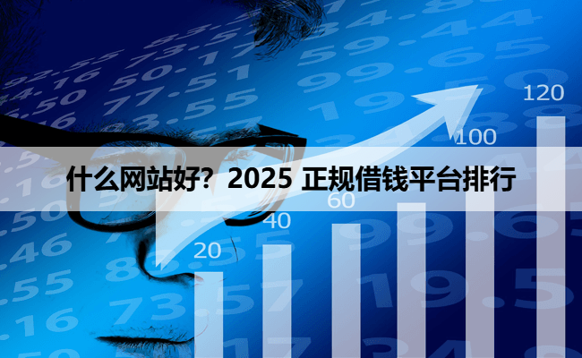 什么网站好？2025 正规借钱平台排行