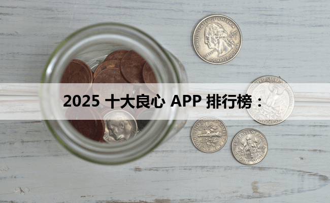 2025 十大良心 APP 排行榜：