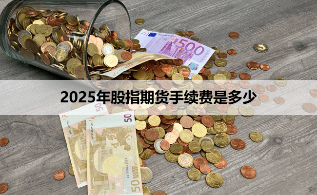 2025年股指期货手续费是多少