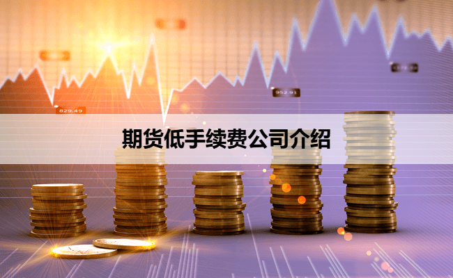 期货低手续费公司介绍