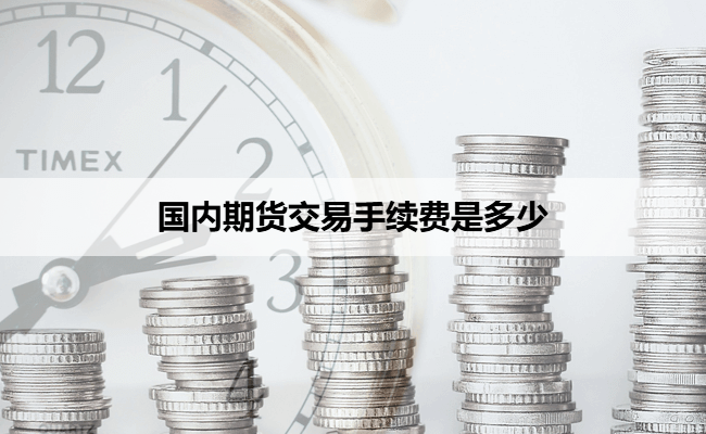 国内期货交易手续费是多少