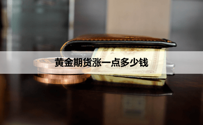 黄金期货涨一点多少钱