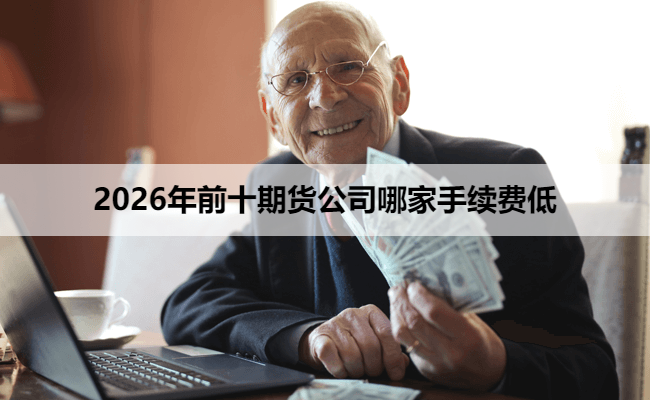 2026年前十期货公司哪家手续费低