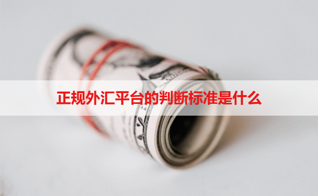 正规外汇平台的判断标准是什么