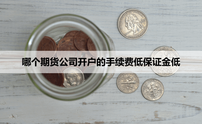 哪个期货公司开户的手续费低保证金低