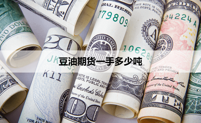 豆油期货一手多少吨