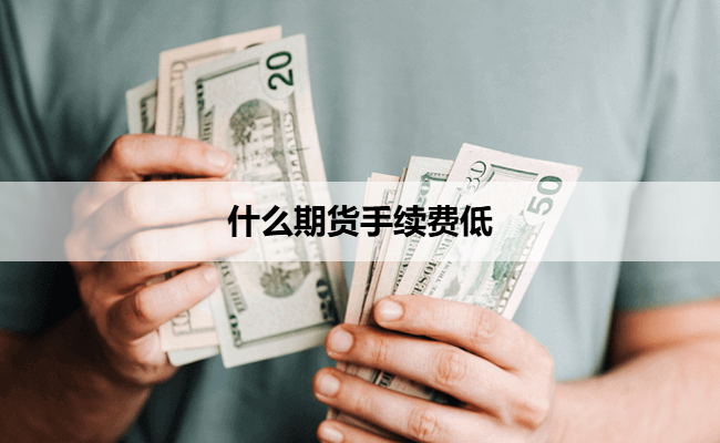 什么期货手续费低