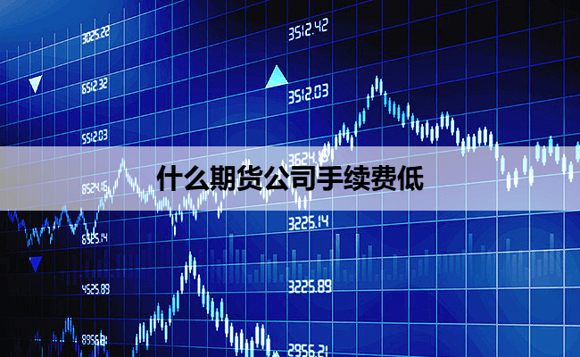 什么期货公司手续费低