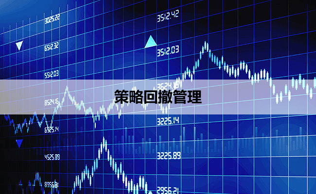 策略回撤管理