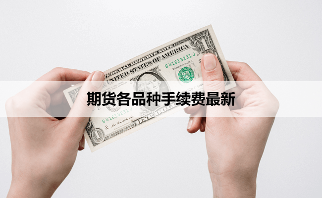 期货各品种手续费最新