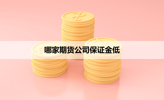 哪家期货公司保证金低