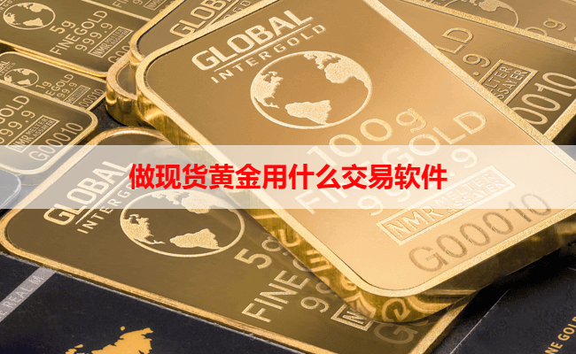 做现货黄金用什么交易软件