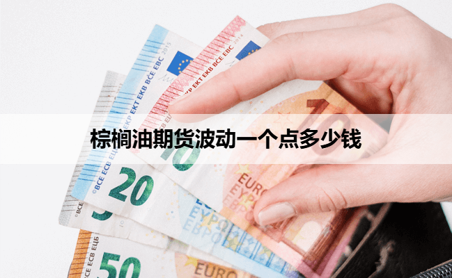 棕榈油期货波动一个点多少钱