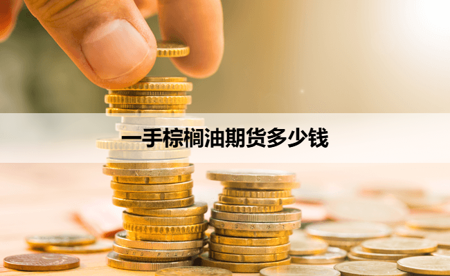 一手棕榈油期货多少钱