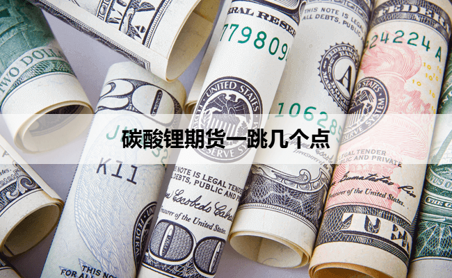 碳酸锂期货一跳几个点