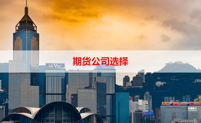 期货公司选择