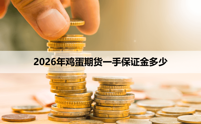 2026年鸡蛋期货一手保证金多少