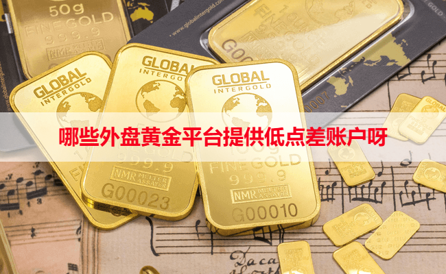 哪些外盘黄金平台提供低点差账户呀