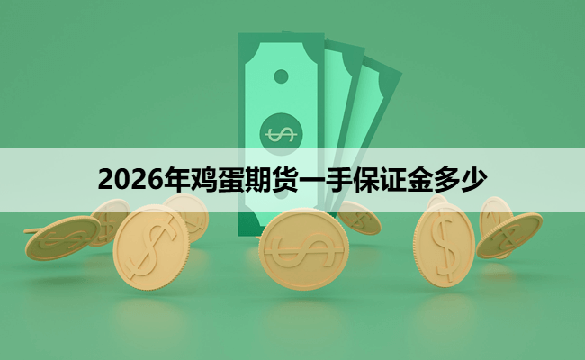 2026年鸡蛋期货一手保证金多少