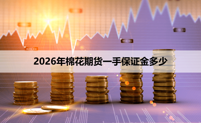 2026年棉花期货一手保证金多少
