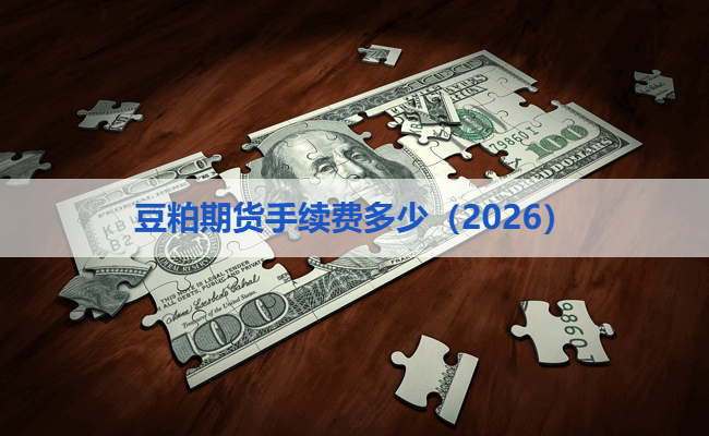 豆粕期货手续费多少(2026)