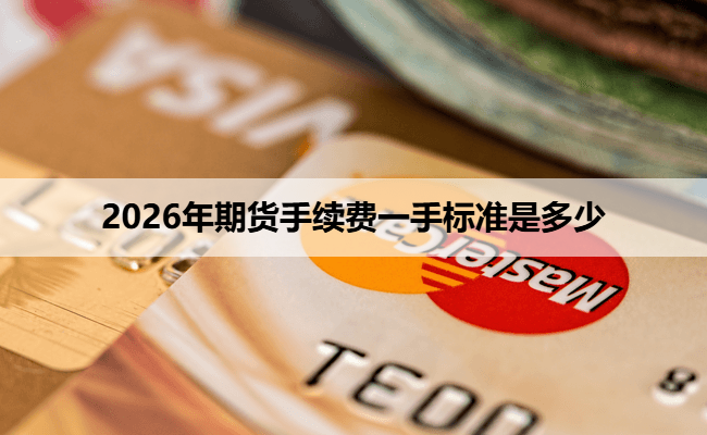2026年期货手续费一手标准是多少