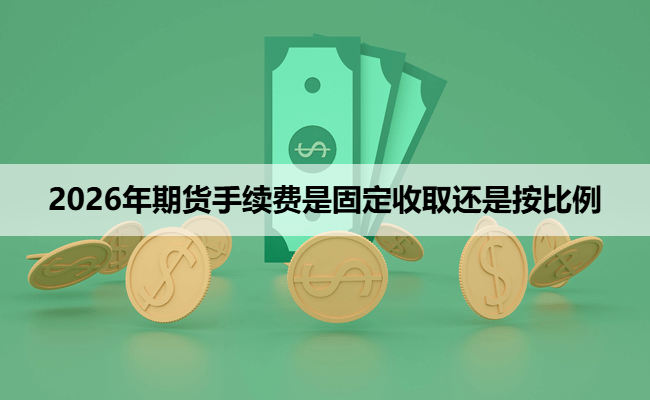 2026年期货手续费是固定收取还是按比例