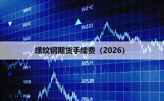 螺纹钢期货手续费(2026)