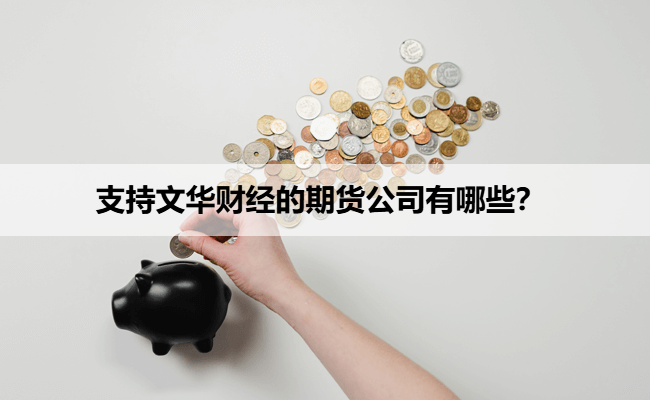 支持文华财经的期货公司有哪些？