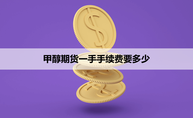甲醇期货一手手续费要多少