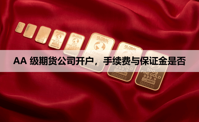 AA 级期货公司开户,手续费与保证金是否