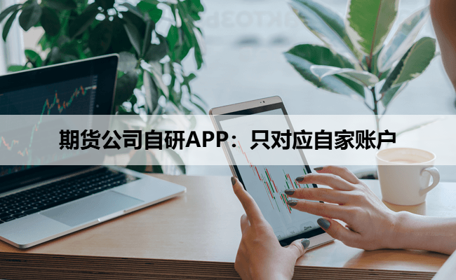 期货公司自研APP:只对应自家账户