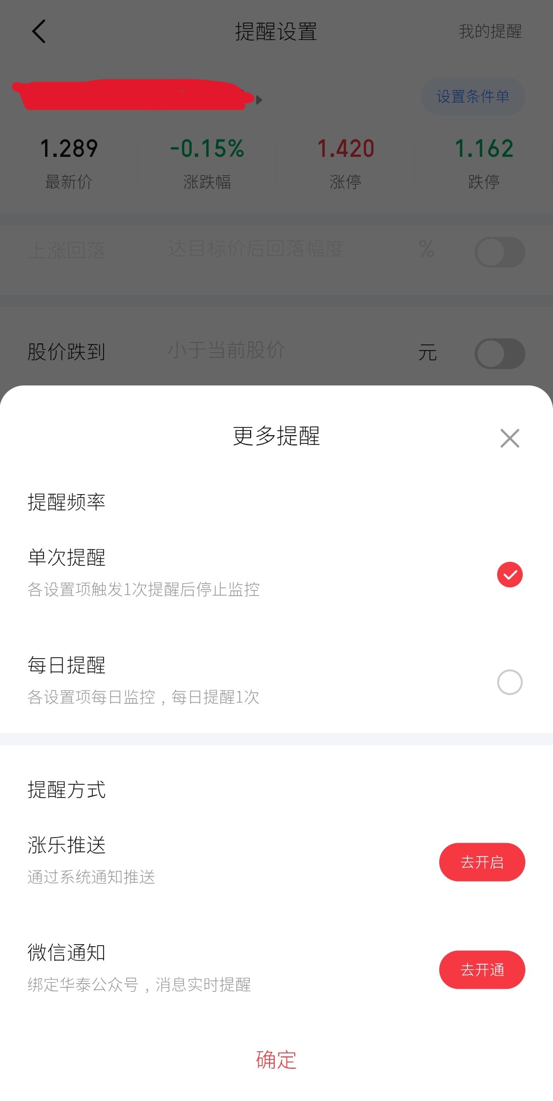 提醒